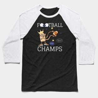 Robot football fan. Baseball T-Shirt